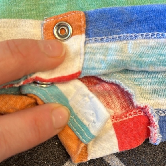 Primary 18-24mo rainbow romper *damaged* - Picture 2 of 7